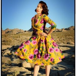 Pinup couture birdie dress